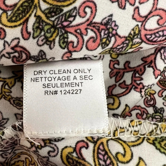 Misa Los Angeles Maddie French Floral Paisley Dress Midi Women’s size XS - Picture 11 of 12